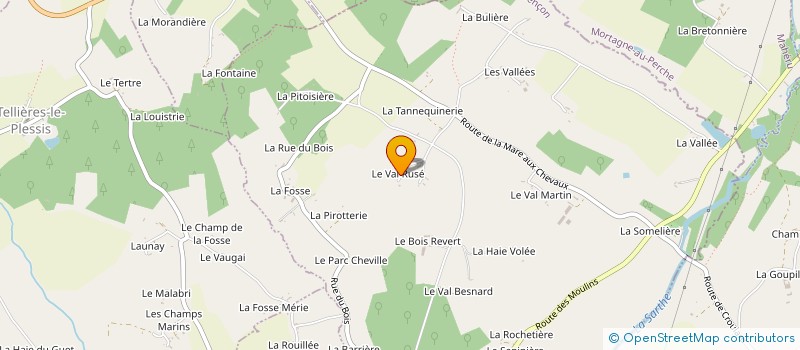 localisation de l'entreprise SCI TAUPIN à SAINT-AGNAN-SUR-SARTHE