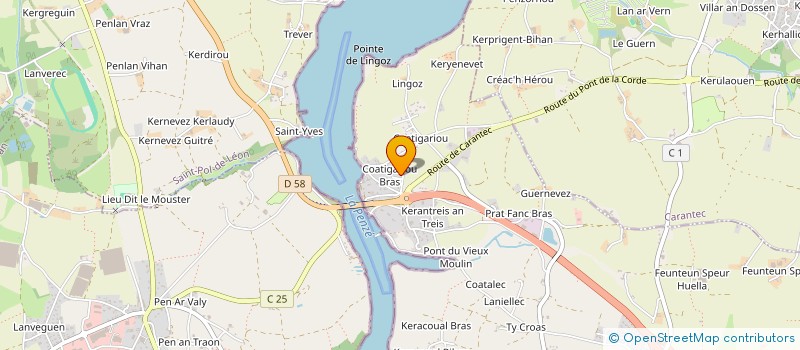 localisation de l'entreprise SCI TAUREAUX  HENVIC