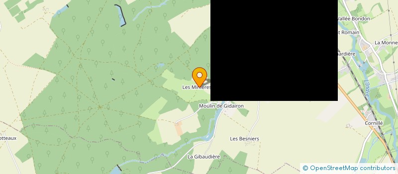 localisation de l'entreprise SCI TAURUS  CHAMBOURG-SUR-INDRE