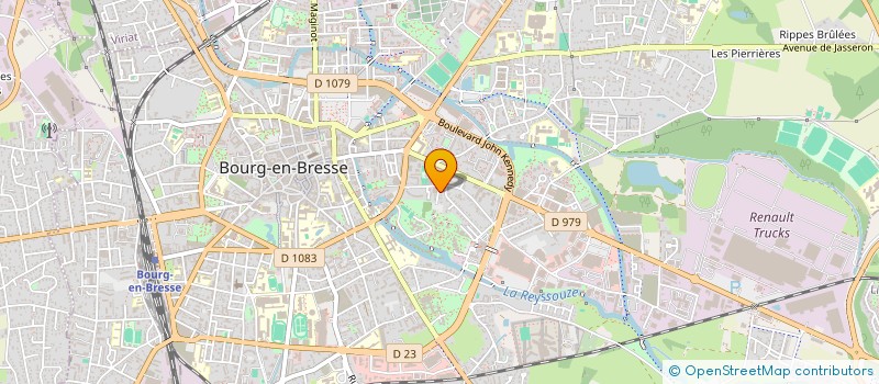 localisation de l'entreprise SCI TAURUS  BOURG-EN-BRESSE