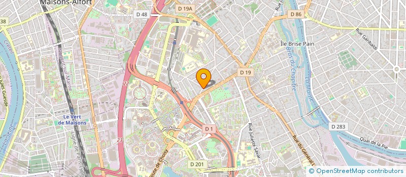 localisation de l'entreprise SCI TAVARES à CRETEIL