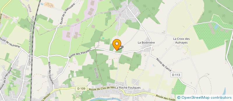 localisation de l'entreprise SCI TAVENARD  RIVES-DU-LOIR-EN-ANJOU