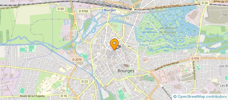 localisation de l'entreprise SCI TAVERNIER  BOURGES