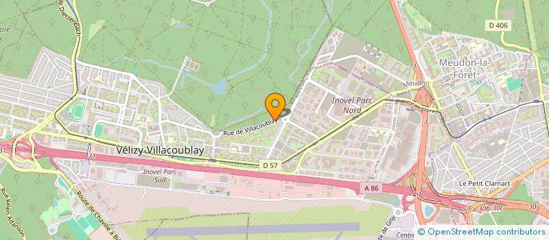 localisation de l'entreprise SCI TAVERNIER-BEEPUTH  VELIZY-VILLACOUBLAY