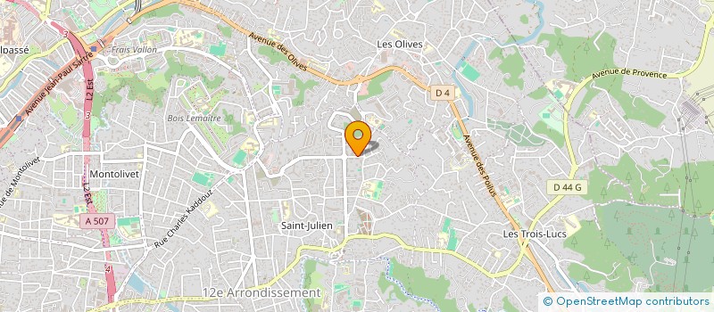 localisation de l'entreprise SCI TAVIAN à MARSEILLE