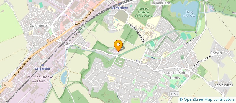 localisation de l'entreprise SCI TAXANDRIA  LE MESNIL-SAINT-DENIS