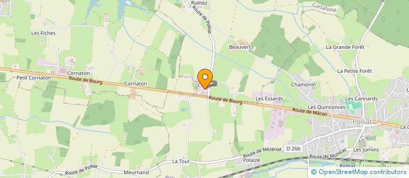 localisation de l'entreprise SCI TAYLOR  BUELLAS