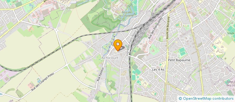 localisation de l'entreprise SCI TB HABITAT  ACHICOURT