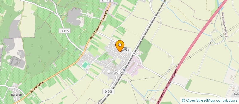 localisation de l'entreprise SCI TB1  COMBLANCHIEN