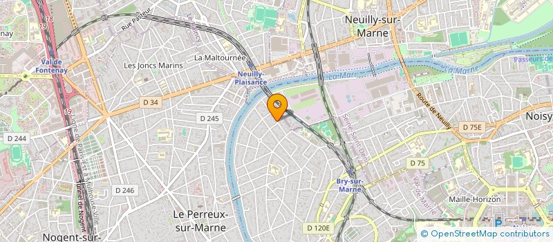 localisation de l'entreprise SCI TBC  BRY-SUR-MARNE