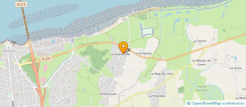 localisation de l'entreprise SCI TBG SAINT MARTIN à SAINT-BREVIN-LES-PINS