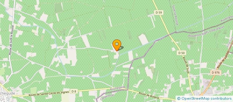 localisation de l'entreprise SCI TBGB  ROCHEGUDE