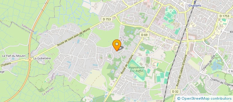localisation de l'entreprise SCI TBM IMMOBILIER MONTAIGU à CHALLANS