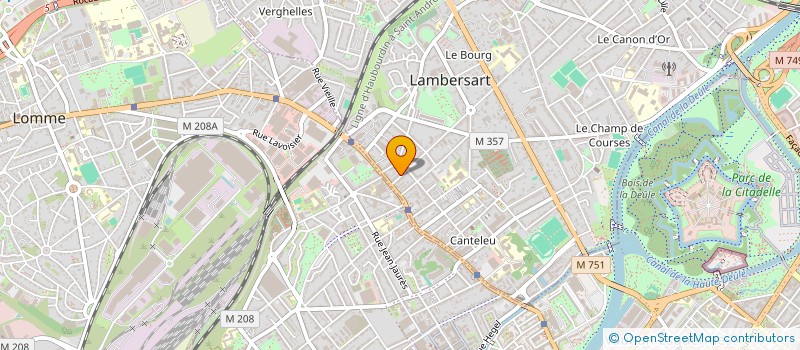 localisation de l'entreprise SCI TBMT à LAMBERSART