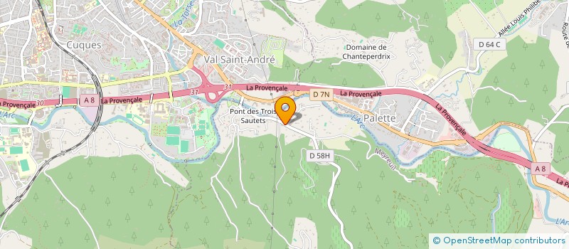 localisation de l'entreprise SCI TBN  MEYREUIL