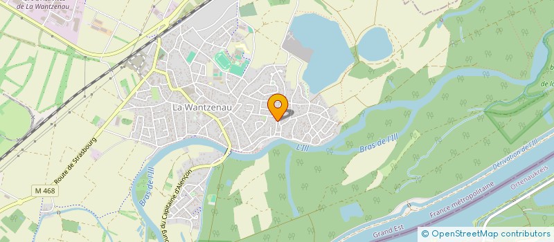 localisation de l'entreprise SCI TC  LA WANTZENAU