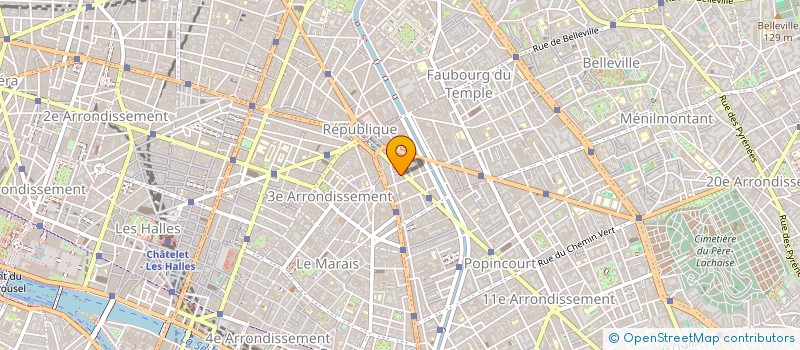 localisation de l'entreprise SCI TC  PARIS