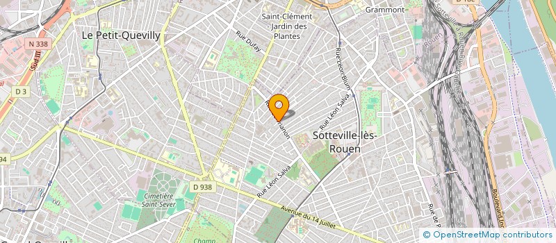 localisation de l'entreprise SCI TC  SOTTEVILLE-LES-ROUEN