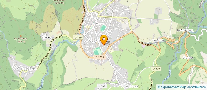 localisation de l'entreprise SCI TC  LA MURE