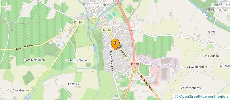 localisation de l'entreprise SCI TC JUIGNE  LES GARENNES SUR LOIRE
