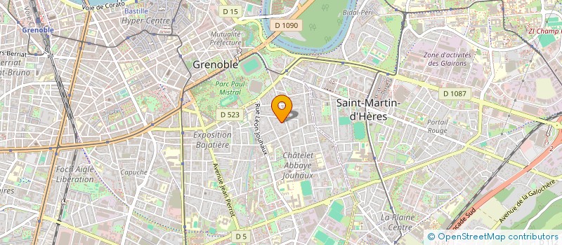 localisation de l'entreprise SCI TC2E  GRENOBLE