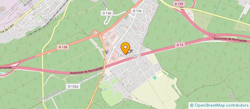 localisation de l'entreprise SCI TCH IMMO  GRAND-COURONNE