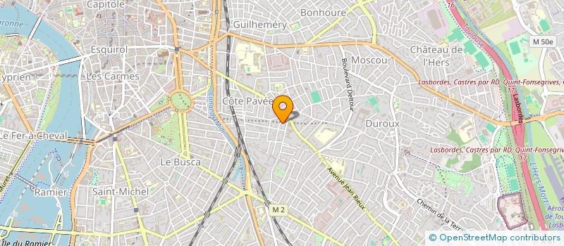 localisation de l'entreprise SCI TCHAM-BONNET à TOULOUSE