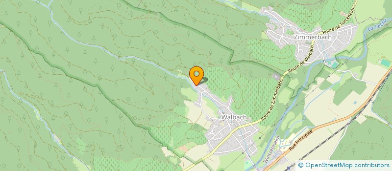localisation de l'entreprise SCI TCHARLY  WALBACH
