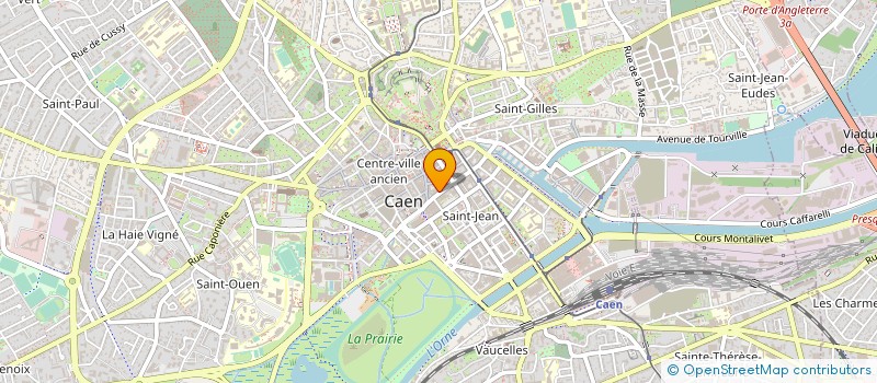 localisation de l'entreprise SCI TCHENG YA IMMO à CAEN
