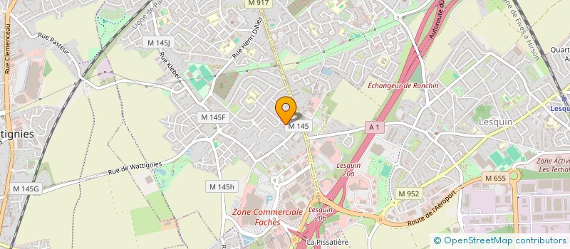 localisation de l'entreprise SCI TCHITOU  FACHES-THUMESNIL