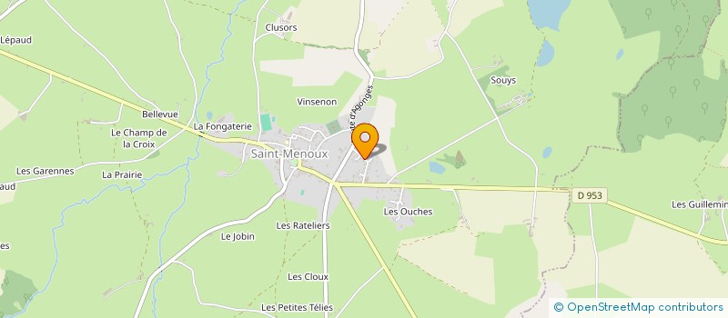 localisation de l'entreprise SCI TCIPC  SAINT-MENOUX