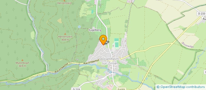 localisation de l'entreprise SCI TCK  DOSSENHEIM-SUR-ZINSEL