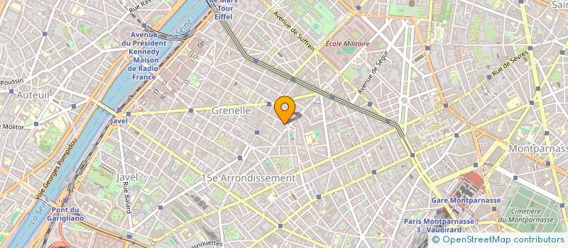 localisation de l'entreprise SCI TCL 15  PARIS