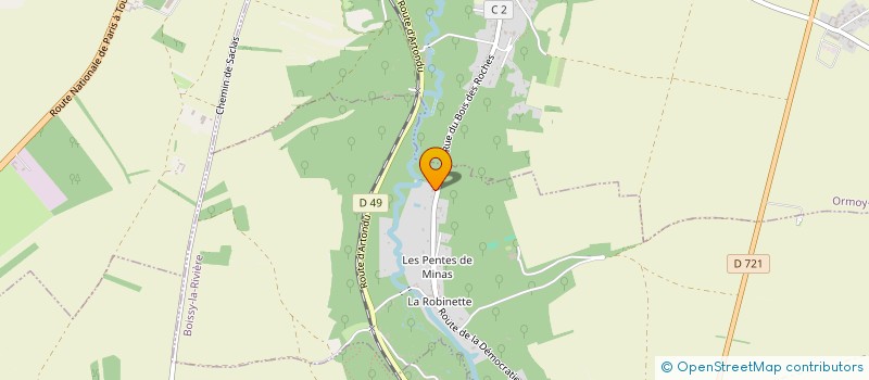 localisation de l'entreprise SCI TCL GM  BOISSY-LA-RIVIERE