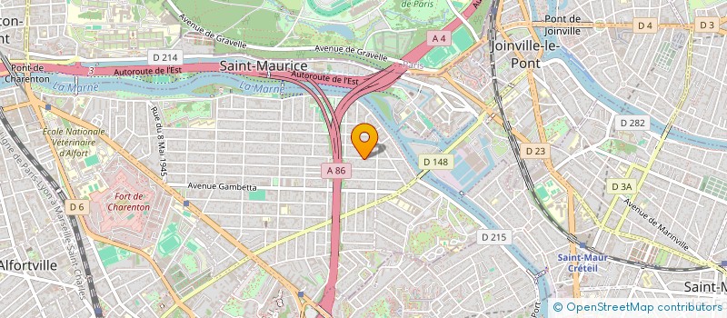 localisation de l'entreprise SCI TCM IMMO à MAISONS-ALFORT