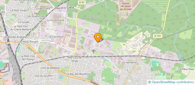 localisation de l'entreprise SCI TCO 45  CHECY