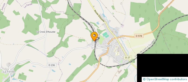 localisation de l'entreprise SCI TD  LIART