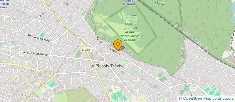 localisation de l'entreprise SCI TD à LE PLESSIS-TREVISE