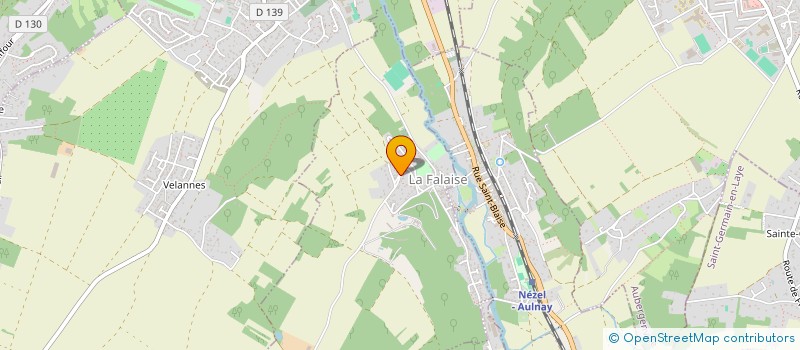 localisation de l'entreprise SCI TD MOUKIE  LA FALAISE