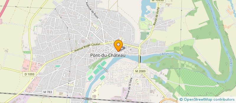 localisation de l'entreprise SCI TD VOISSIERE  PONT-DU-CHATEAU