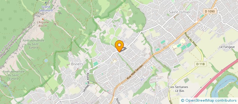 localisation de l'entreprise SCI TDAH  BIVIERS