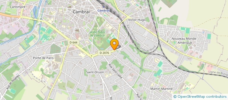 localisation de l'entreprise SCI TDH à CAMBRAI