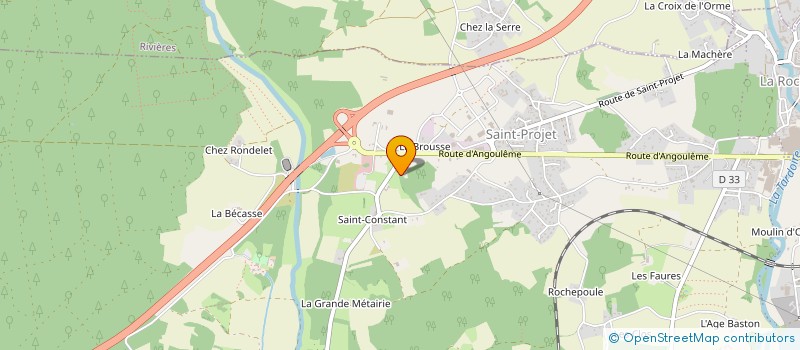 localisation de l'entreprise SCI TDMR à YVRAC-ET-MALLEYRAND