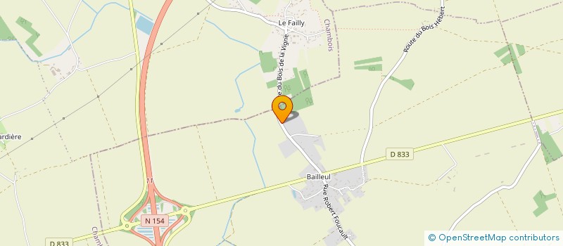 localisation de l'entreprise SCI TDS  CHAVIGNY-BAILLEUL