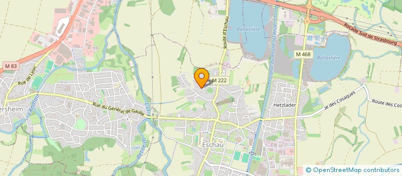 localisation de l'entreprise SCI TE MATAROA  ESCHAU