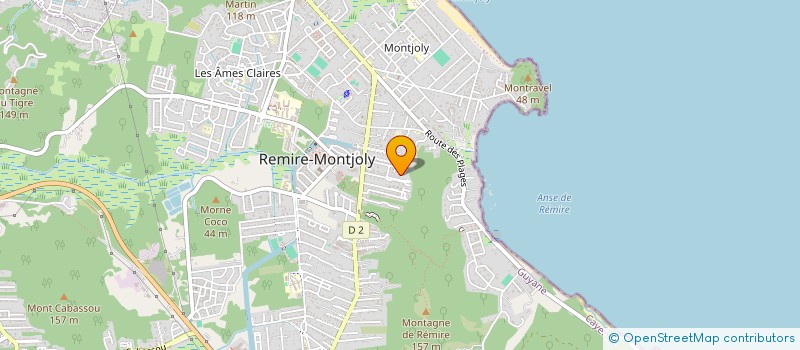 localisation de l'entreprise SCI TE-OT  REMIRE-MONTJOLY