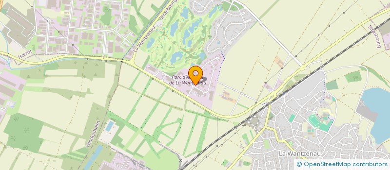 localisation de l'entreprise SCI TE2M  LA WANTZENAU
