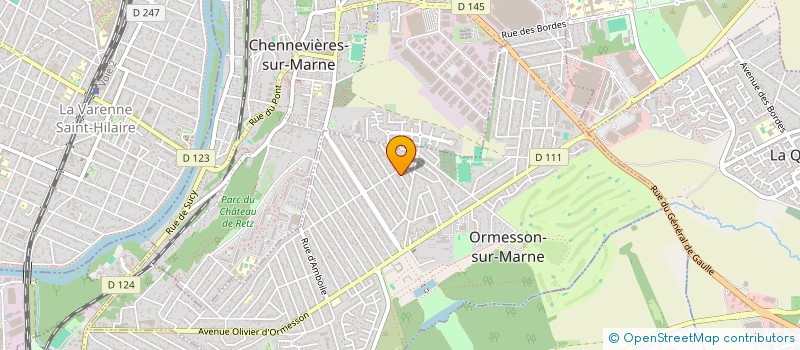 localisation de l'entreprise SCI TEA  ORMESSON-SUR-MARNE