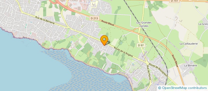 localisation de l'entreprise SCI TEA'M  PORNIC