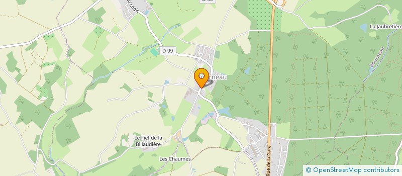 localisation de l'entreprise SCI TEAM AMEL  BOURNEAU